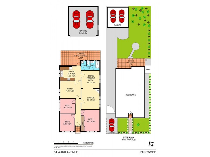 34 Wark Avenue, Pagewood NSW 2035 Floorplan