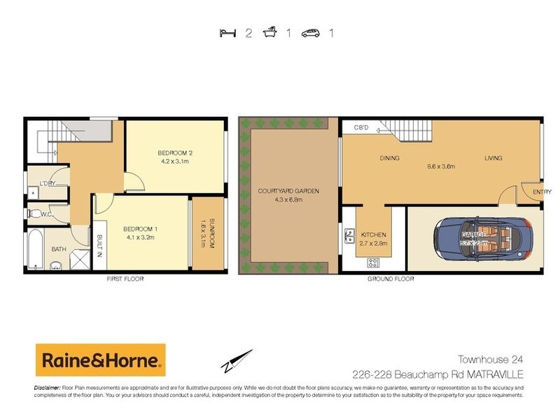 24/226 Beauchamp Road, Matraville NSW 2036 Floorplan