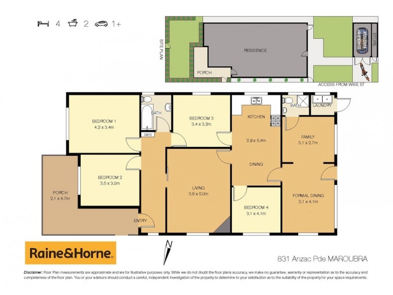 831 Anzac Parade, Maroubra NSW 2035 Floorplan