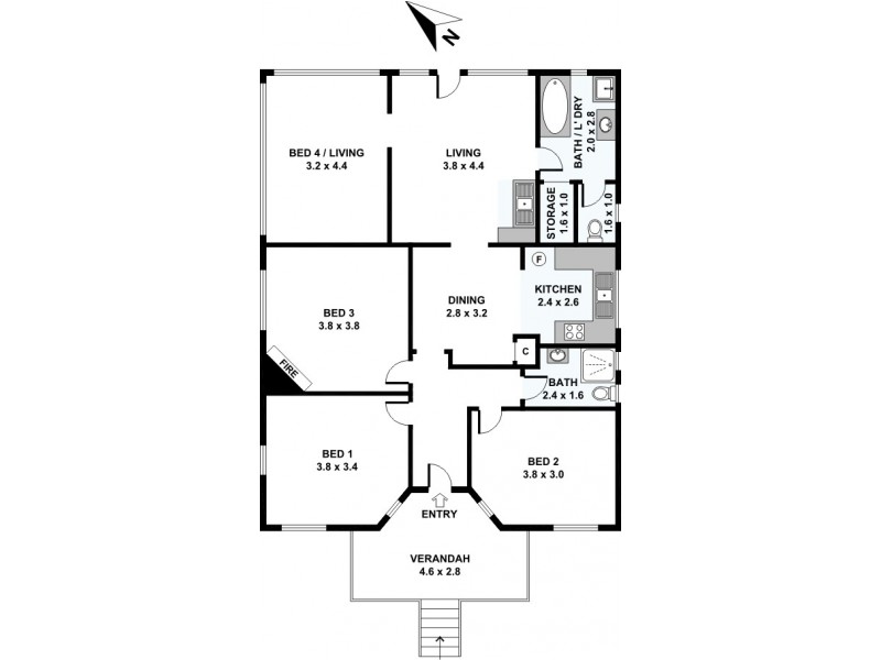 29 Baird Avenue, Matraville NSW 2036 Floorplan