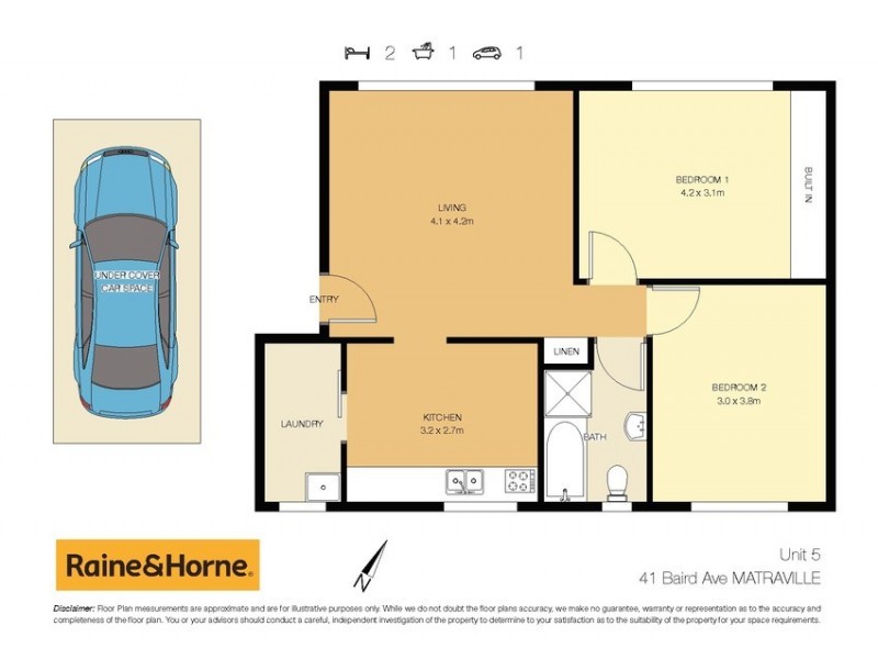 5/41 Baird Avenue, Matraville NSW 2036 Floorplan