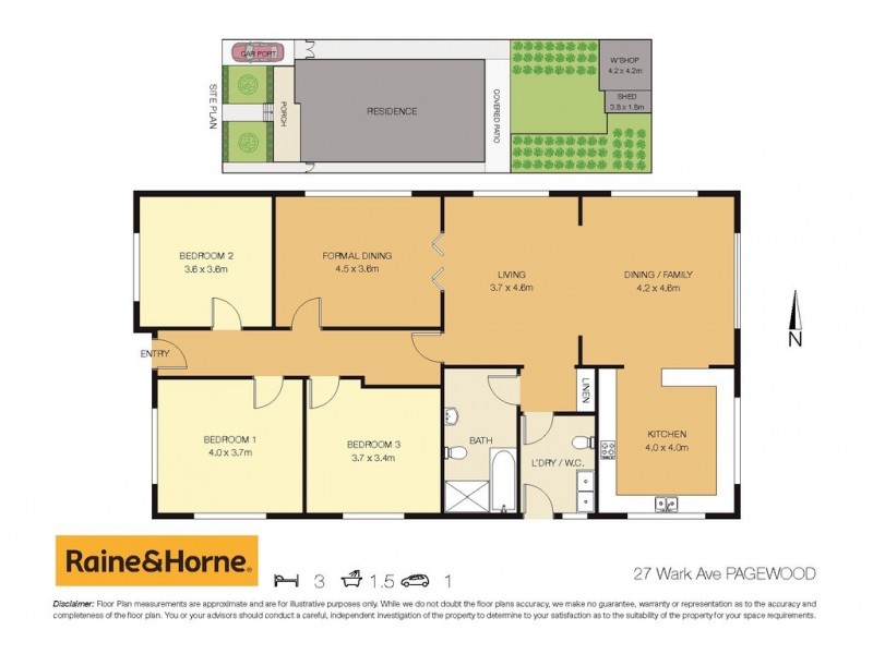 27 Wark Avenue, Pagewood NSW 2035 Floorplan