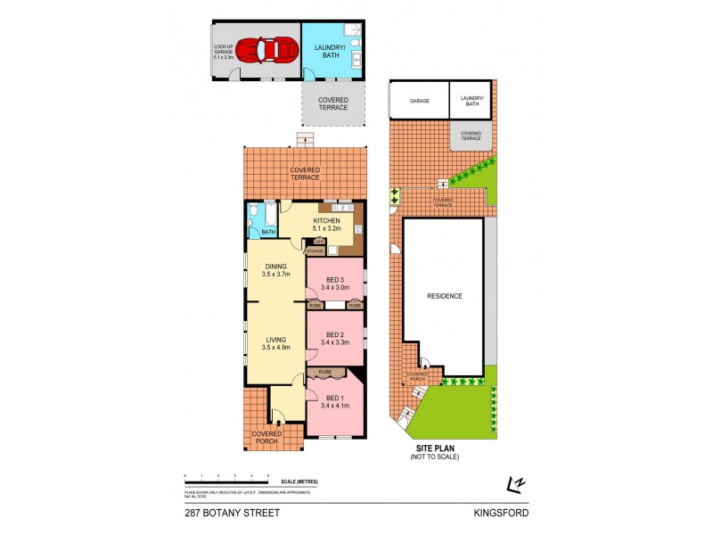 287 Botany Street, Kingsford NSW 2032 Floorplan