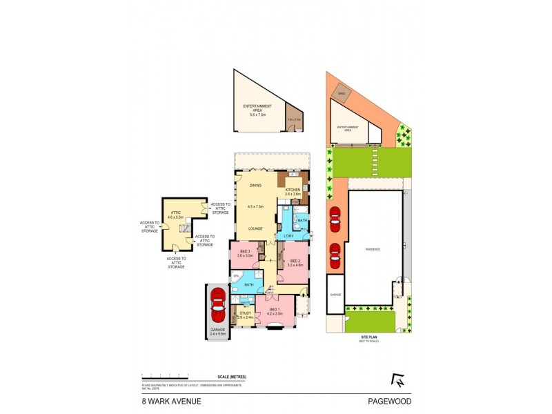 8 Wark Avenue, Pagewood NSW 2035 Floorplan