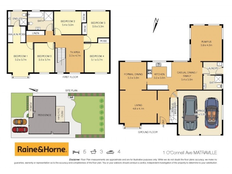 1 O’Connell Avenue, Matraville NSW 2036 Floorplan
