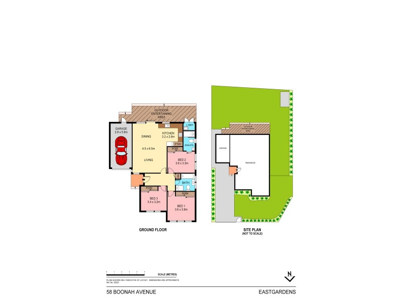 58 Boonah Avenue, Eastgardens NSW 2036 Floorplan