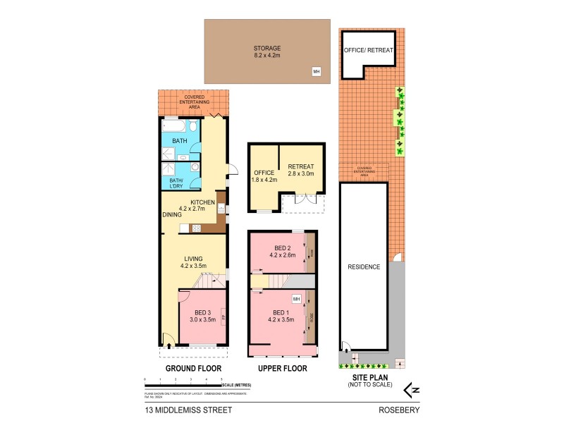 13 Middlemiss Street, Rosebery NSW 2018 Floorplan