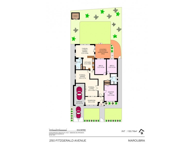 250 Fitzgerald Avenue, Maroubra NSW 2035 Floorplan