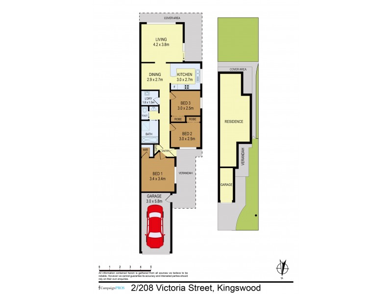 2/208 Victoria Street, Kingswood NSW 2747 Floorplan