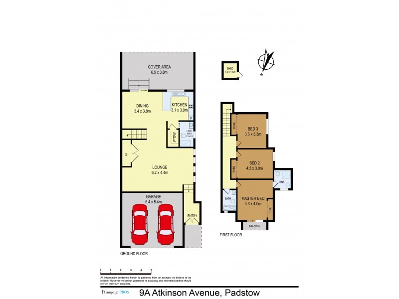 9a Atkinson Avenue, Padstow NSW 2211 Floorplan