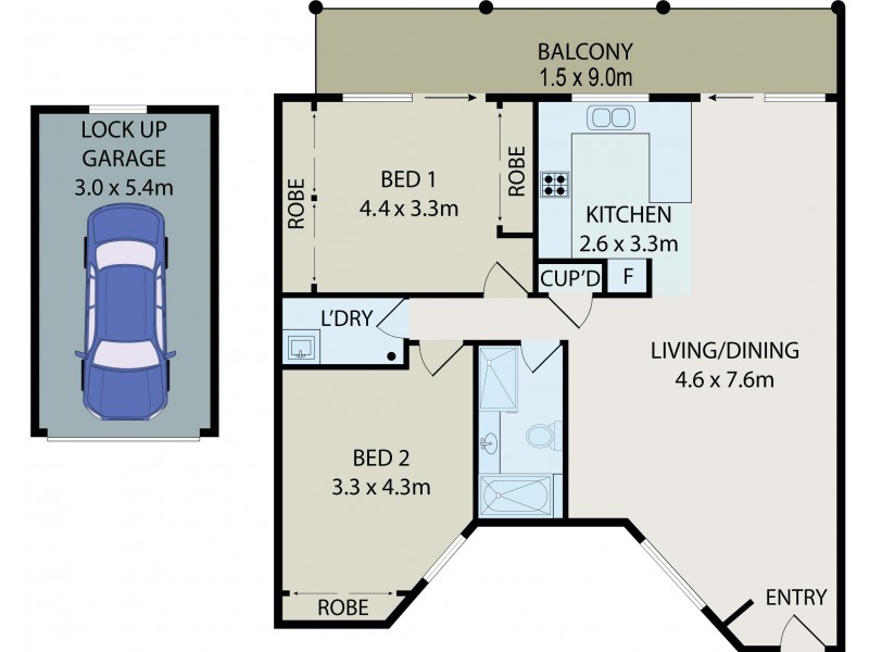12/10-14 Kingsland Road, Bexley NSW 2207 Floorplan