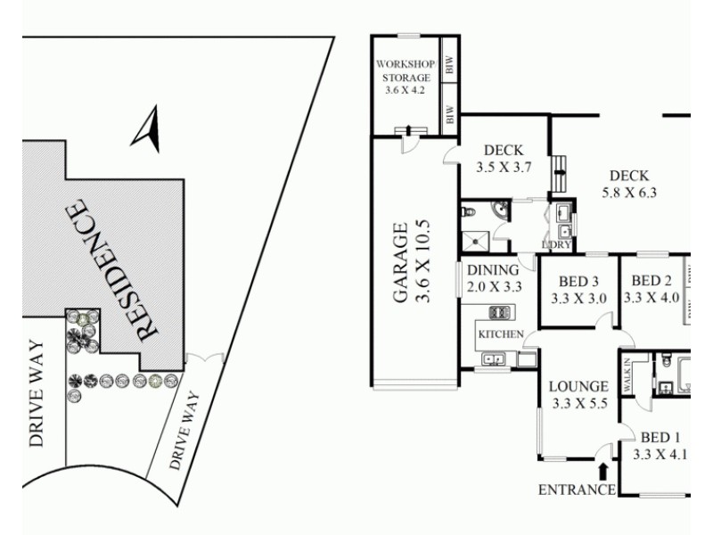 16 Olive Crescent, Peakhurst NSW 2210 Floorplan