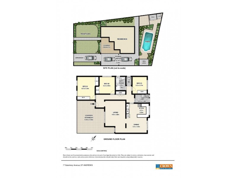 7 Tobermory Avenue, St Andrews NSW 2566 Floorplan