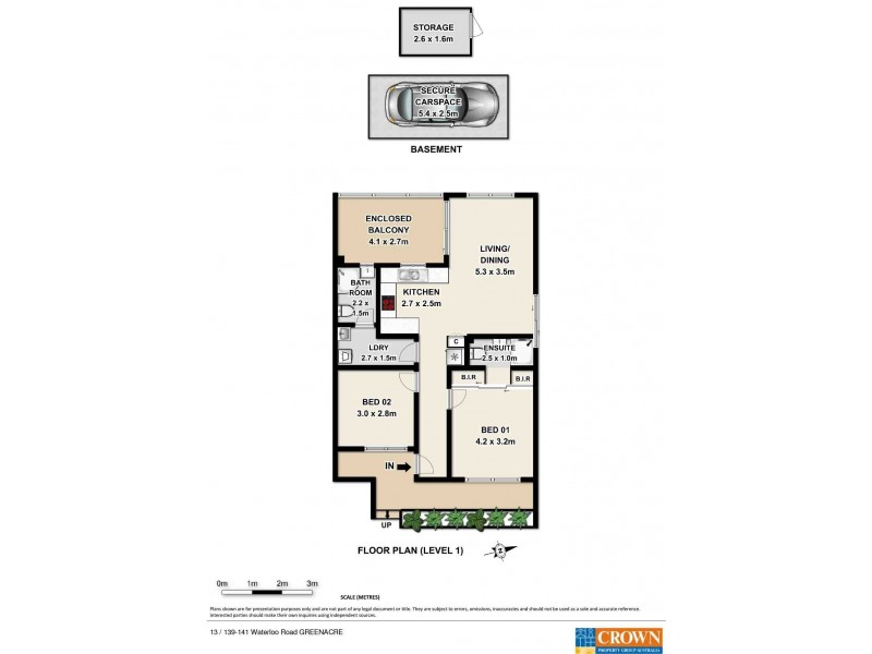 13/139-143 Waterloo Road, Greenacre NSW 2190 Floorplan