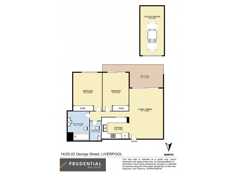 14/20-22 George Street, Liverpool NSW 2170 Floorplan