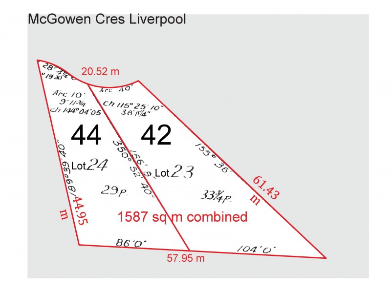 42 and 44 McGowen Cr, Liverpool NSW 2170