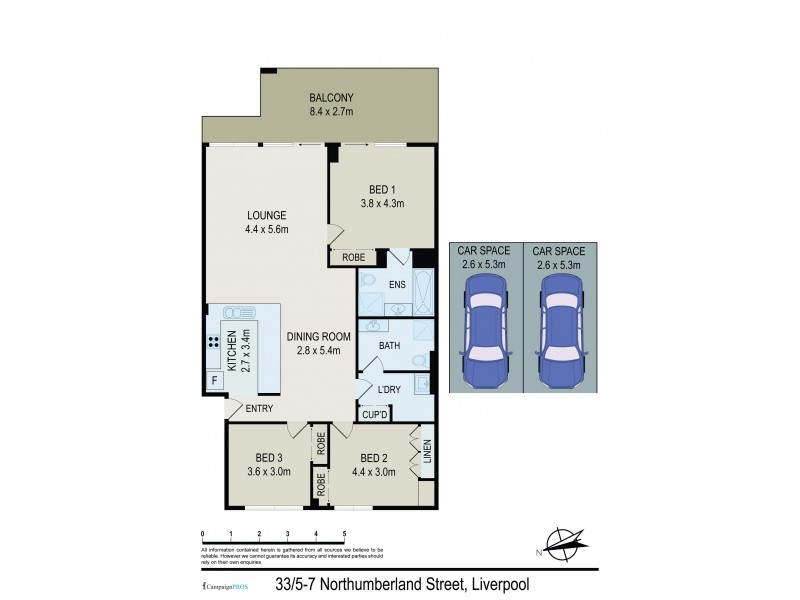 33/5-7 Northumberland Street, Liverpool NSW 2170