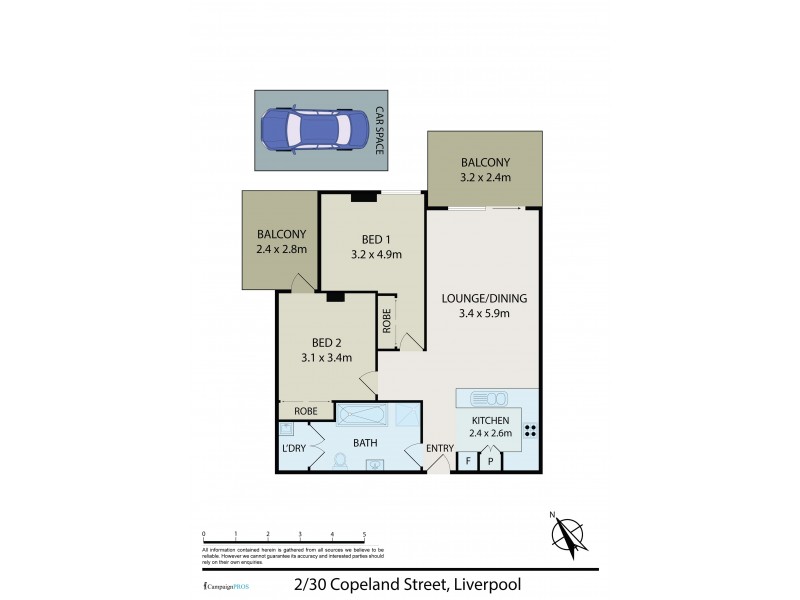 2/30-32 Copeland Street, Liverpool NSW 2170