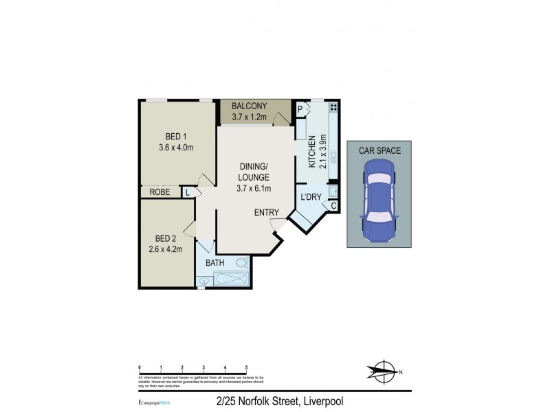 2/25 Norfolk Street, Liverpool NSW 2170