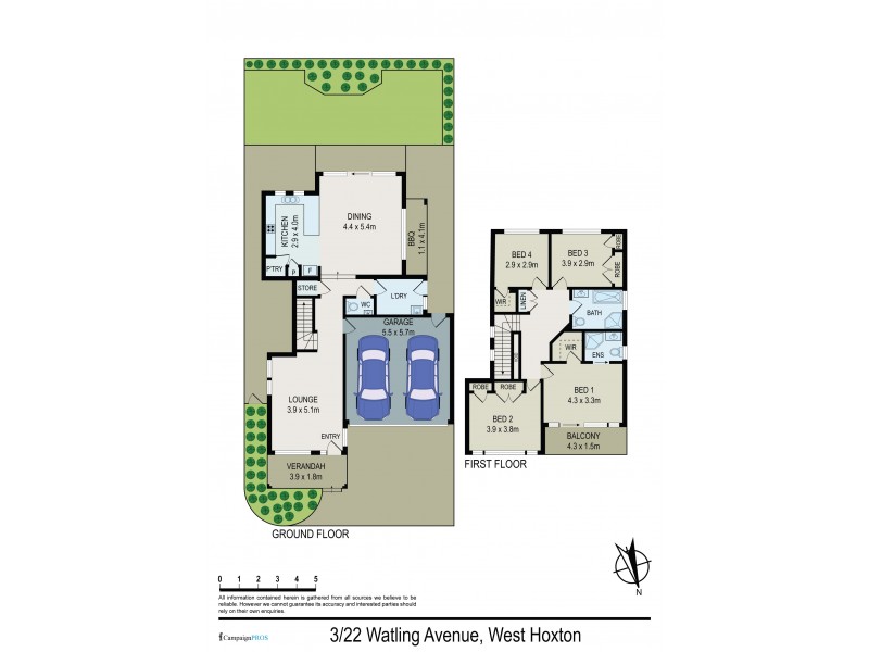 3/22 Watling Avenue, West Hoxton NSW 2171