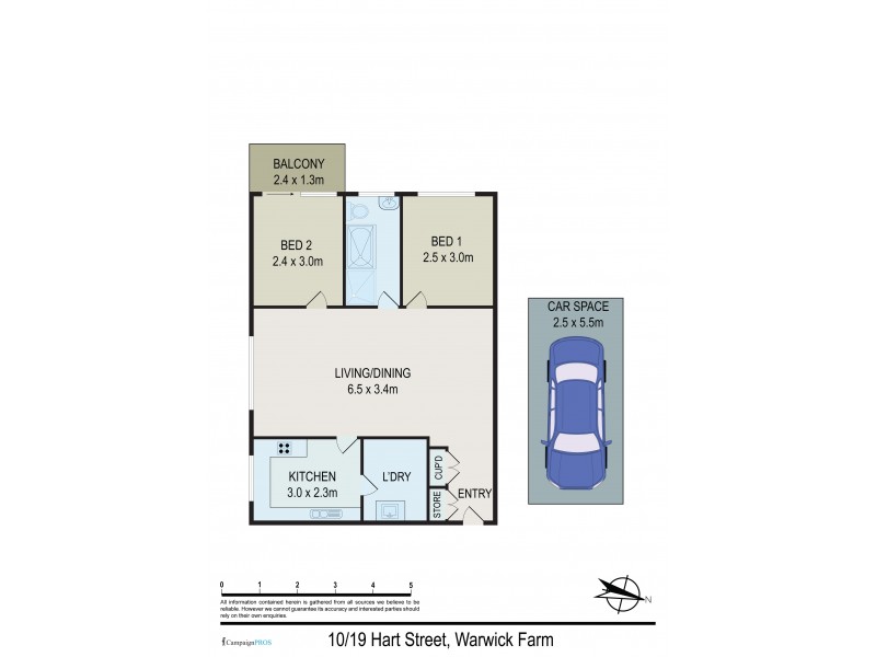 10/19 Hart Street, Warwick Farm NSW 2170