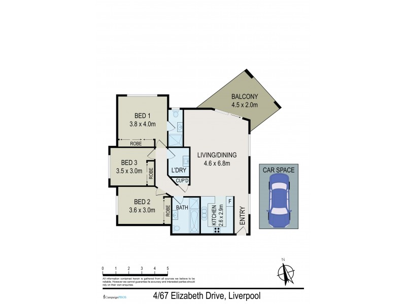 4/67 Elizabeth Drive, Liverpool NSW 2170