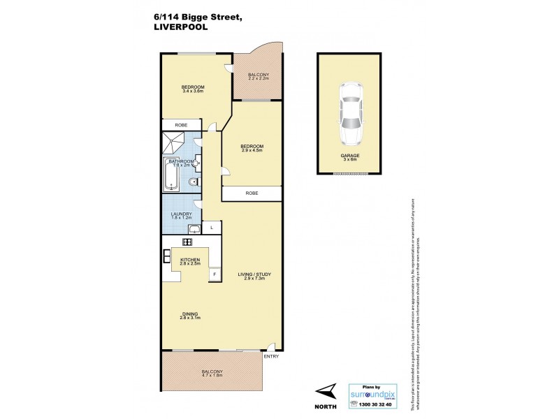 6/114 Bigge Street, Liverpool NSW 2170