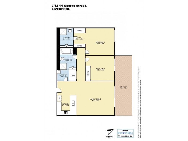 7/12-14 George Street, Liverpool NSW 2170