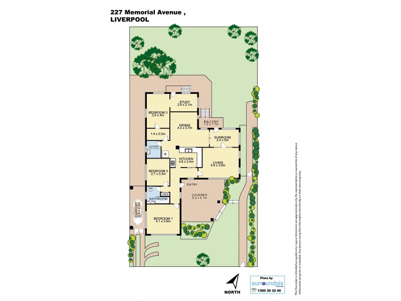 227 Memorial Avenue, Liverpool NSW 2170 Floorplan