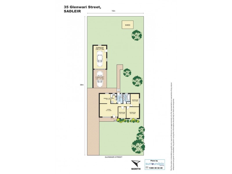 35 Glenwari Street, Sadleir NSW 2168 Floorplan