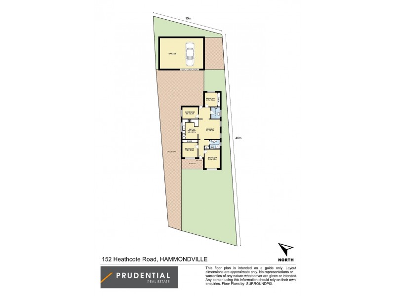 152 Heathcote Road, Hammondville NSW 2170 Floorplan