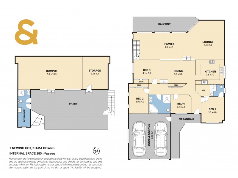 7 NEWING CIRCUIT, Kiama Downs NSW 2533 Floorplan