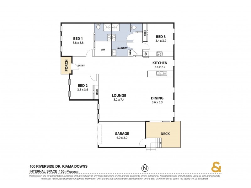 100 Riverside Drive, Kiama Downs NSW 2533 Floorplan