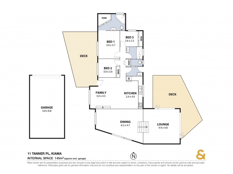 11 Tanner Place, Kiama NSW 2533 Floorplan