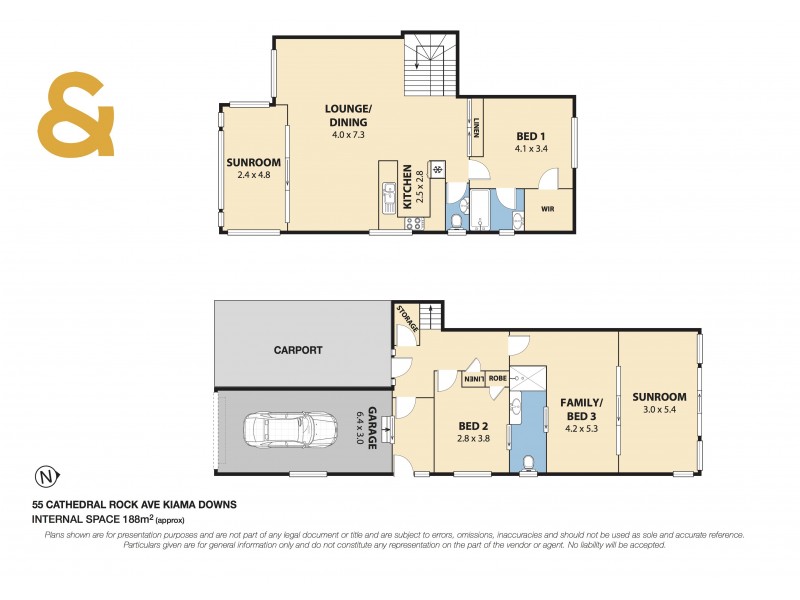 55 Cathedral Rocks Avenue, Kiama Downs NSW 2533 Floorplan