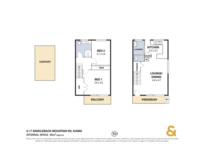 5/17 Saddleback Mountain Road, Kiama NSW 2533 Floorplan