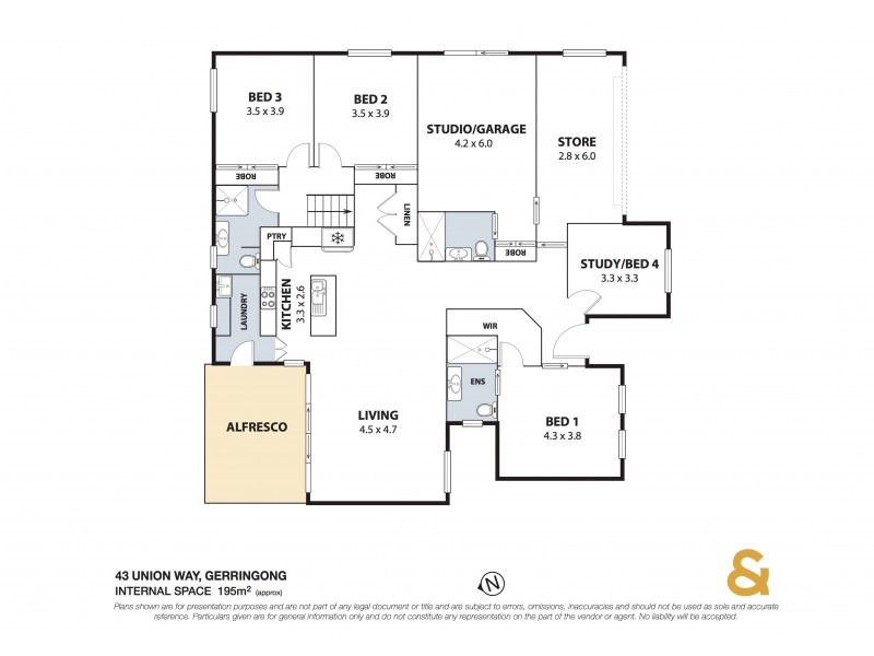 43 Union Way, Gerringong NSW 2534 Floorplan