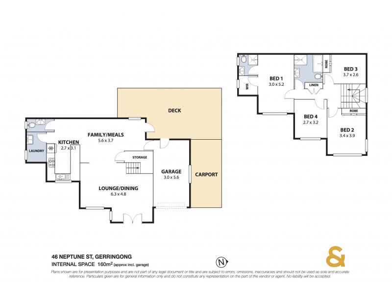46 Neptune street, Gerringong NSW 2534 Floorplan