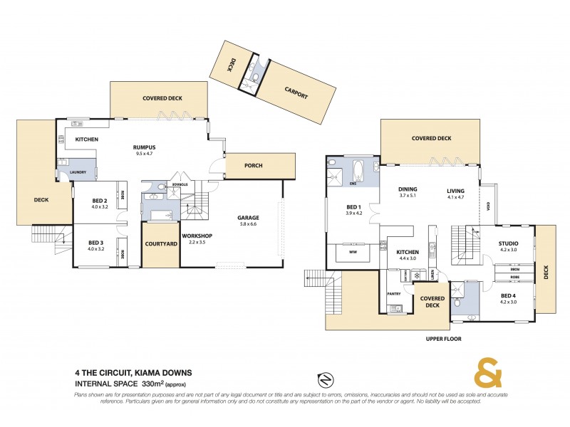 4 THE CIRCUIT, Kiama Downs NSW 2533 Floorplan