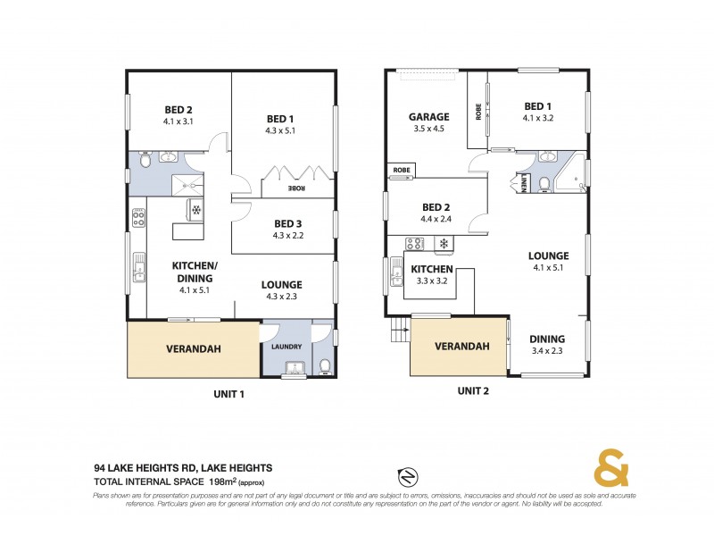 94 Lake Heights Road, Lake Heights NSW 2502 Floorplan