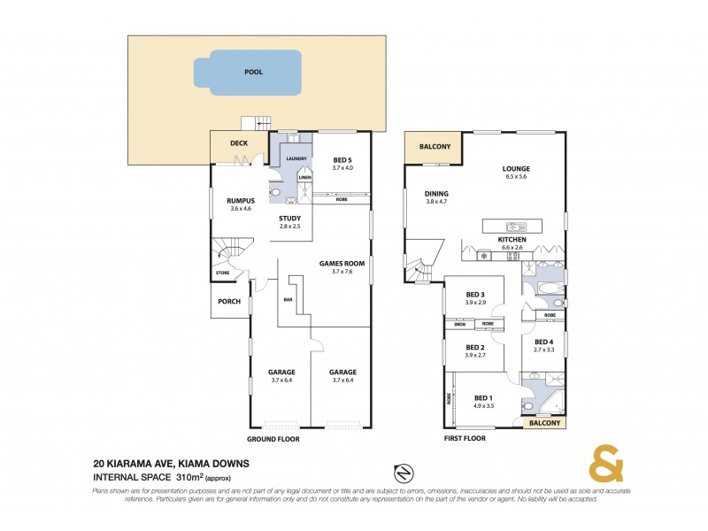 20 Kiarama Avenue, Kiama Downs NSW 2533 Floorplan