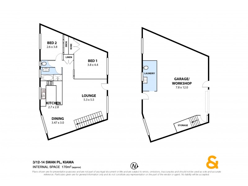 3/12-14 Swan Place, Kiama NSW 2533 Floorplan