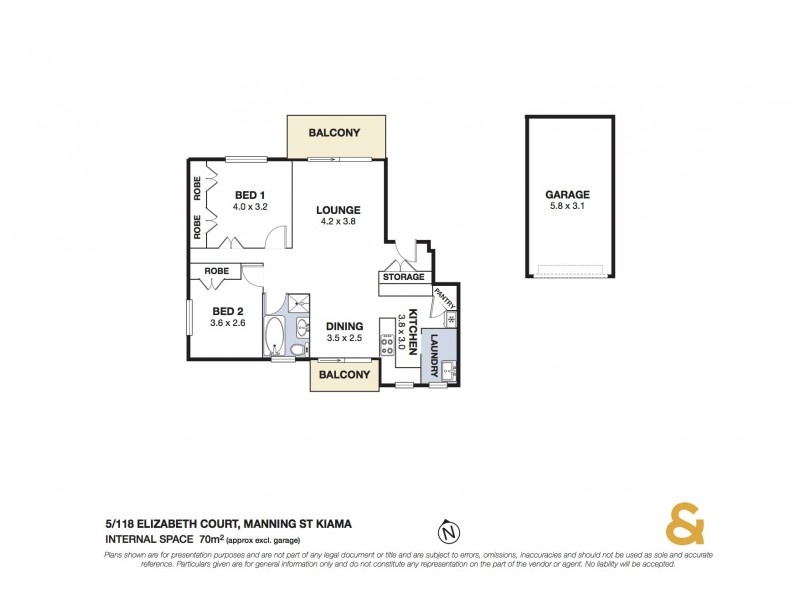 5/118 Manning Street, Kiama NSW 2533 Floorplan