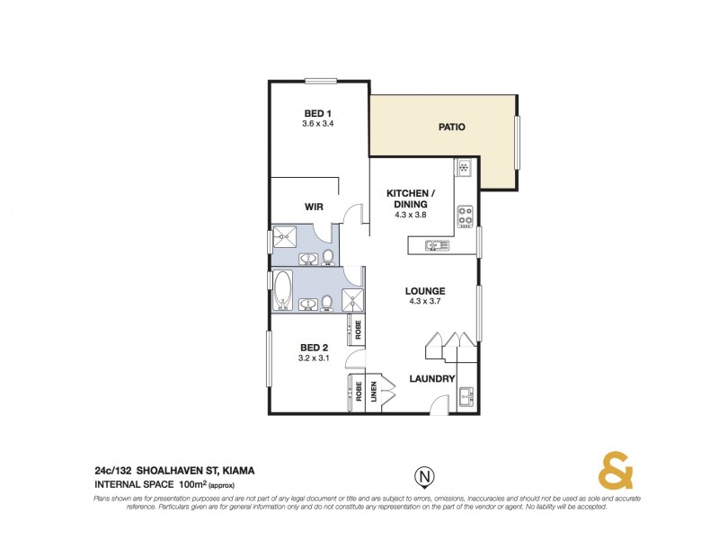 24C/132 Shoalhaven Street, Kiama NSW 2533 Floorplan