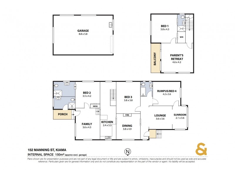 152 Manning Street, Kiama NSW 2533 Floorplan