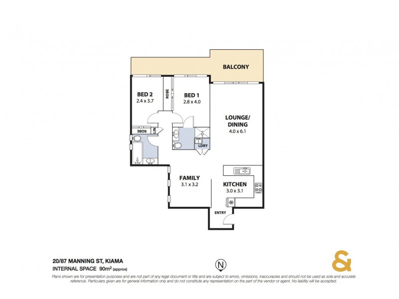 20/87 Manning Street, Kiama NSW 2533 Floorplan