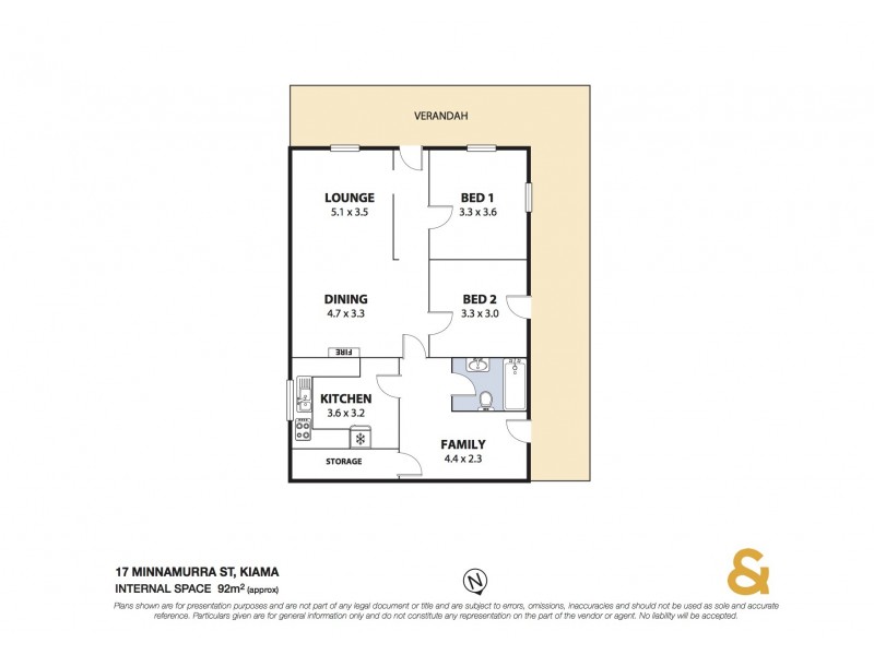 17 Minnamurra Street, Kiama NSW 2533 Floorplan