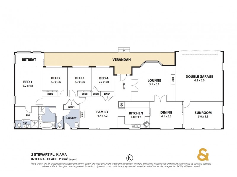 2 Stewart Place, Kiama NSW 2533 Floorplan