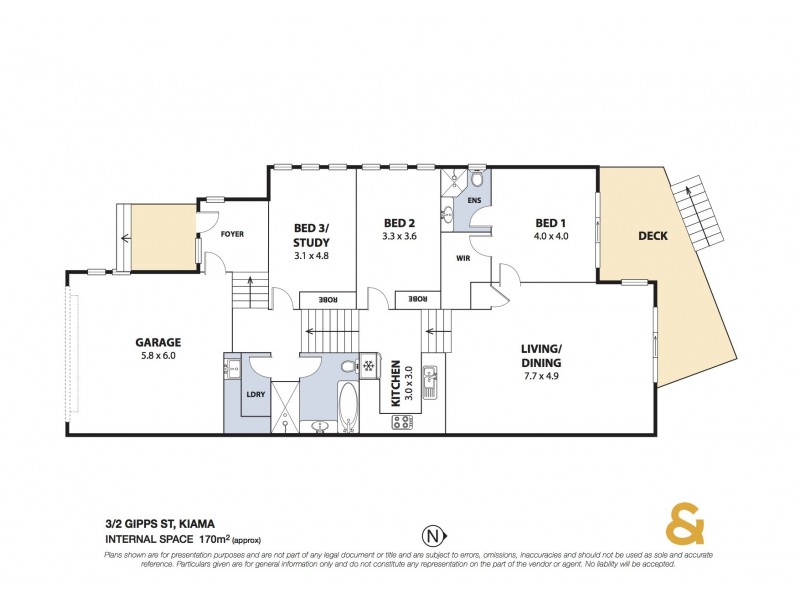 3/2 Gipps street, Kiama NSW 2533 Floorplan
