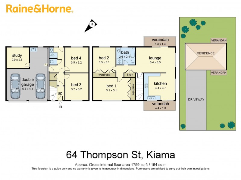 64 Thomson Street, Kiama NSW 2533 Floorplan